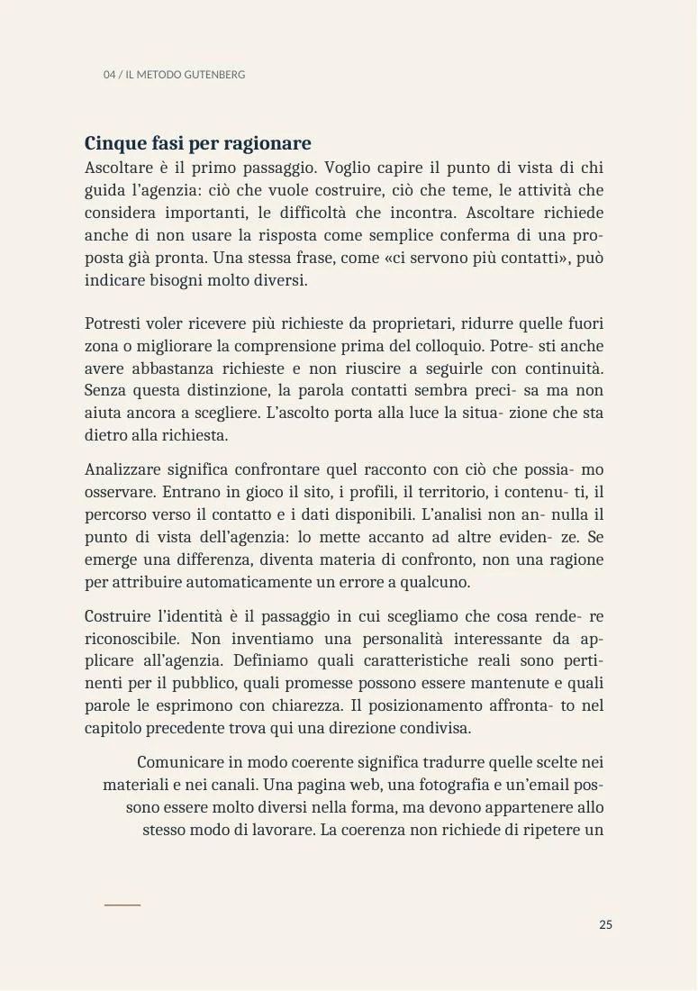 Cinque fasi per ragionare, pagina 25