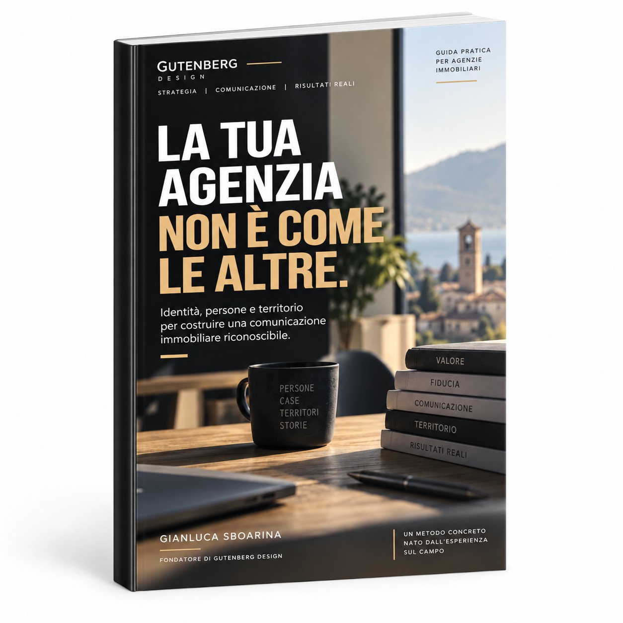 Mockup del libro: la copertina