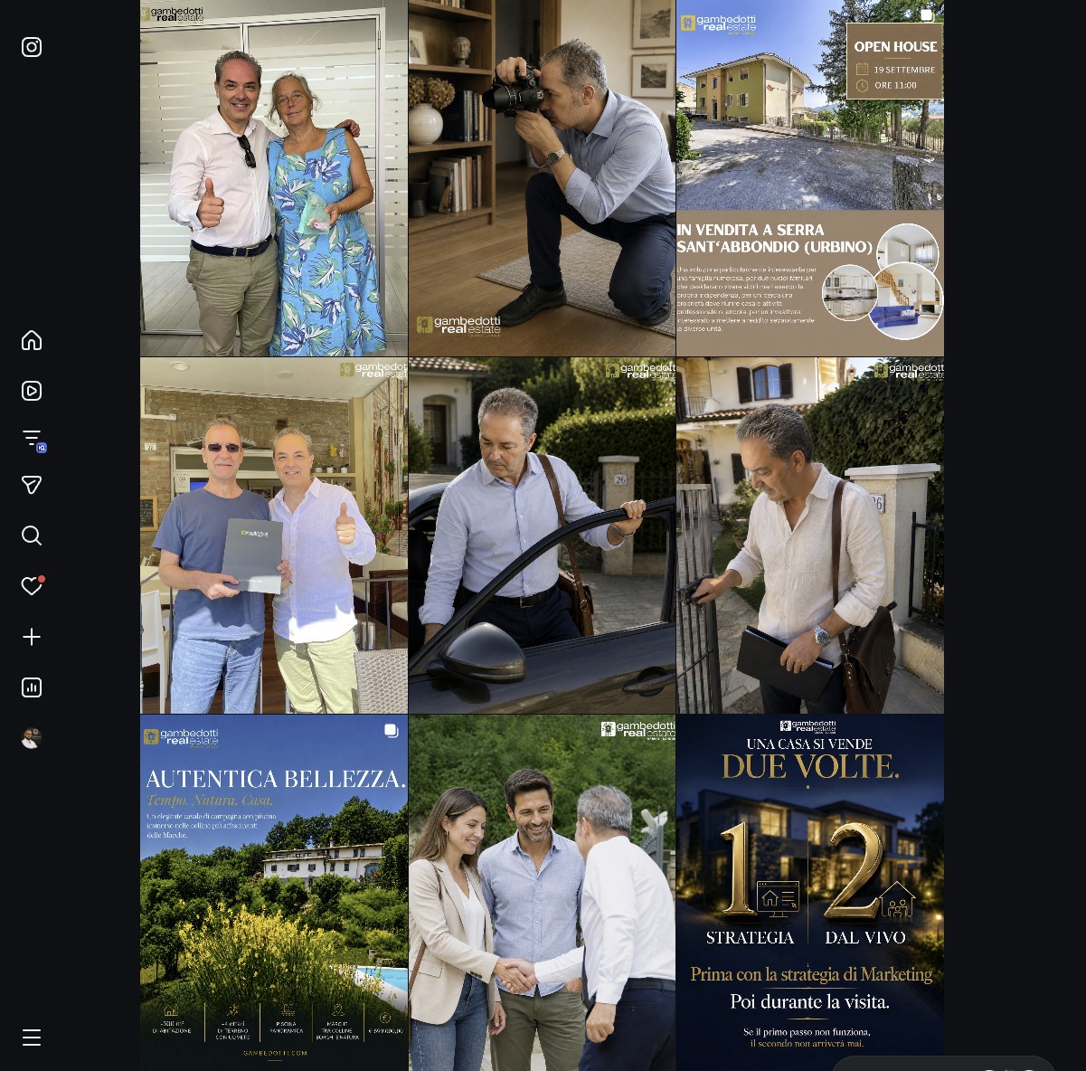Instagram Gambedotti Real Estate — schermata 2 di 8