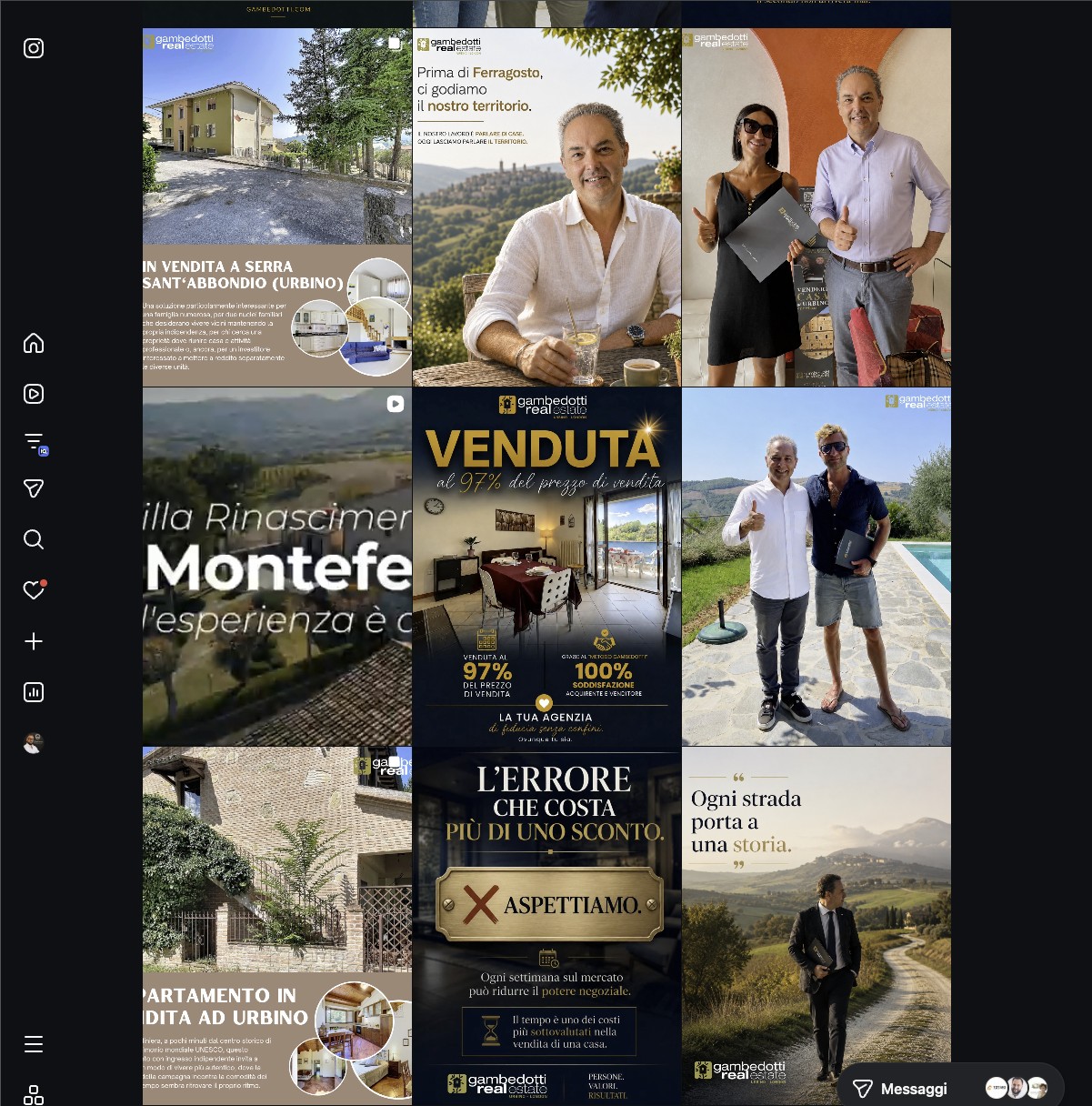 Instagram Gambedotti Real Estate — schermata 3 di 8
