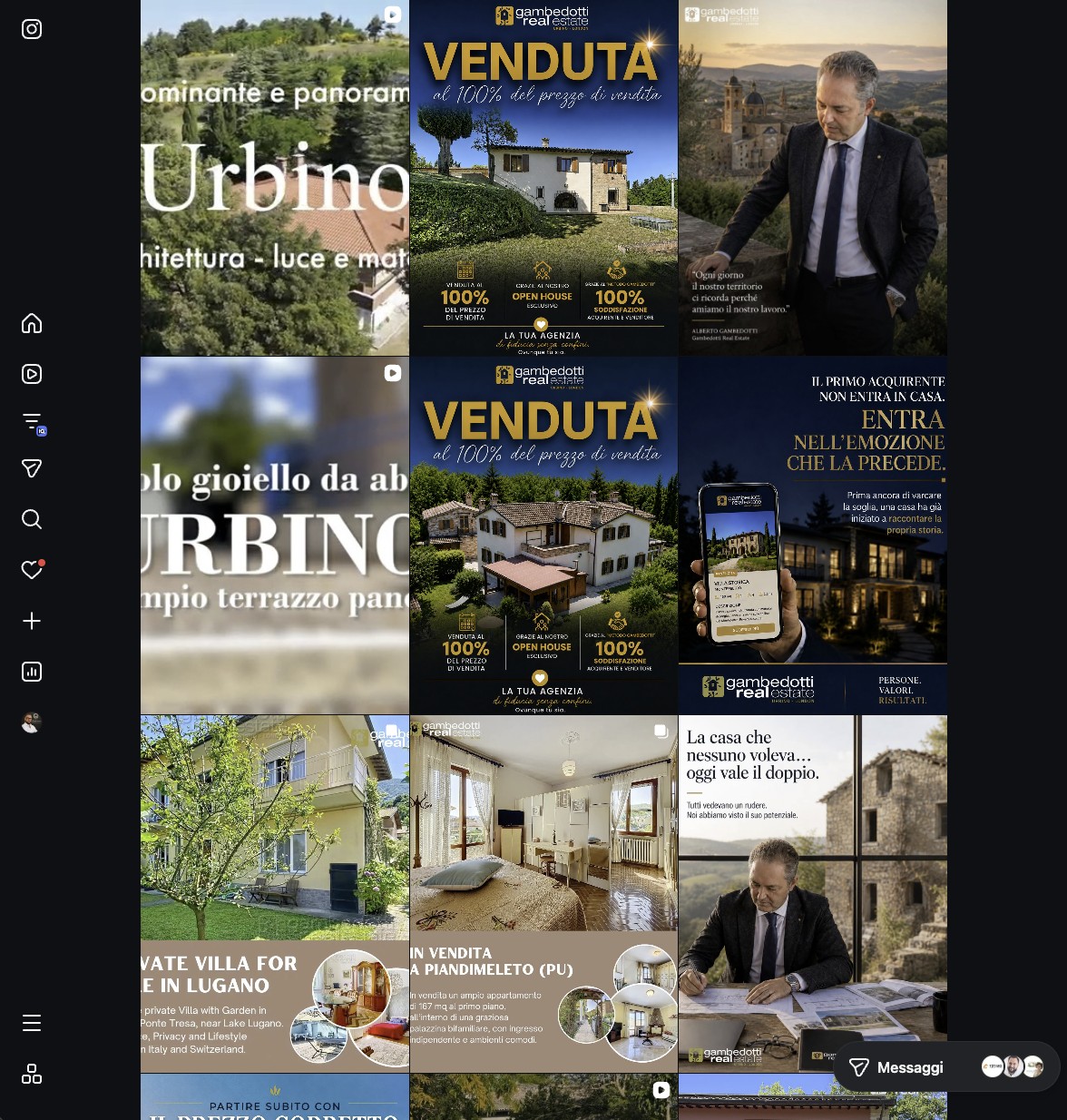 Instagram Gambedotti Real Estate — schermata 4 di 8