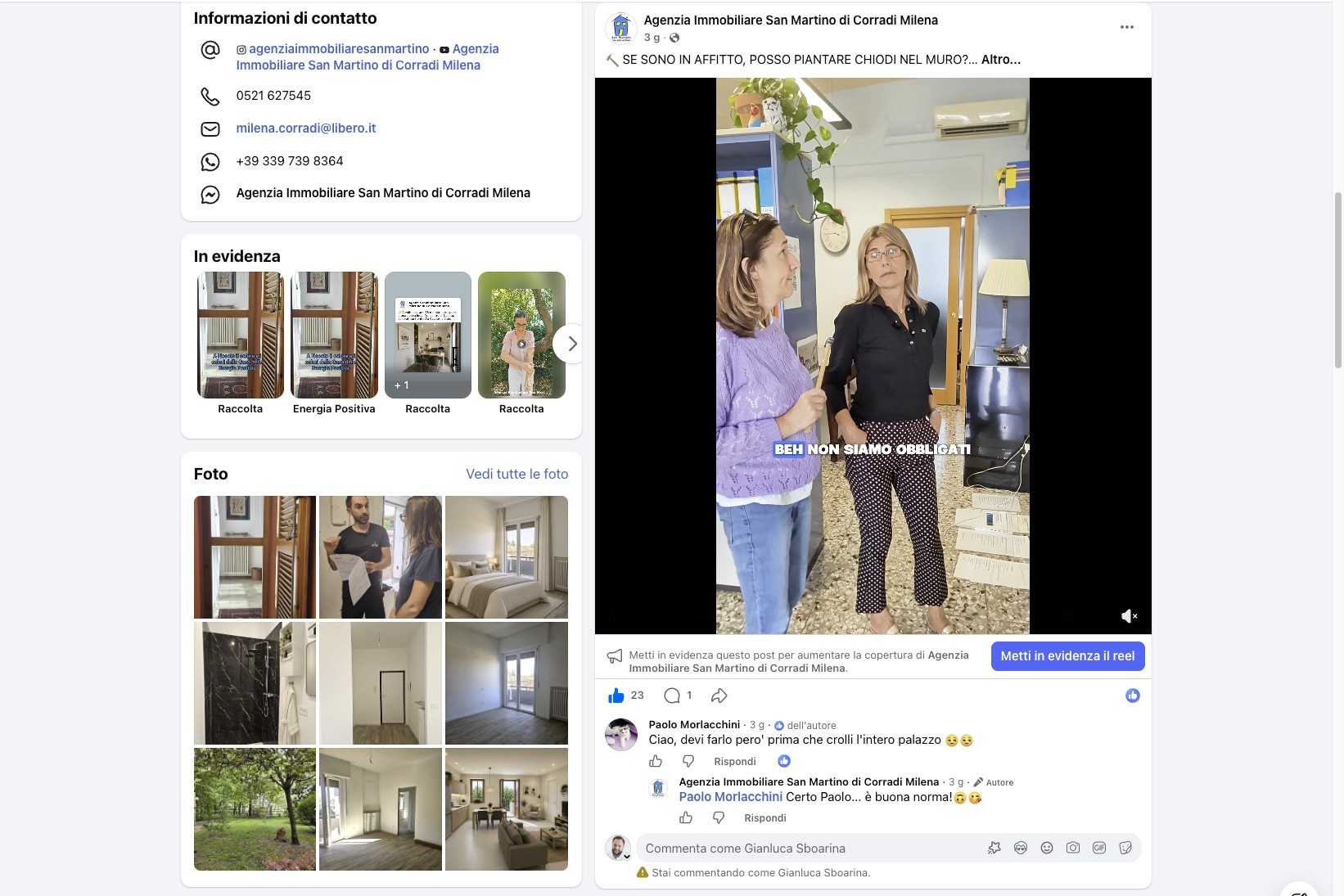 Facebook Immobiliare San Martino — schermata 3 di 11