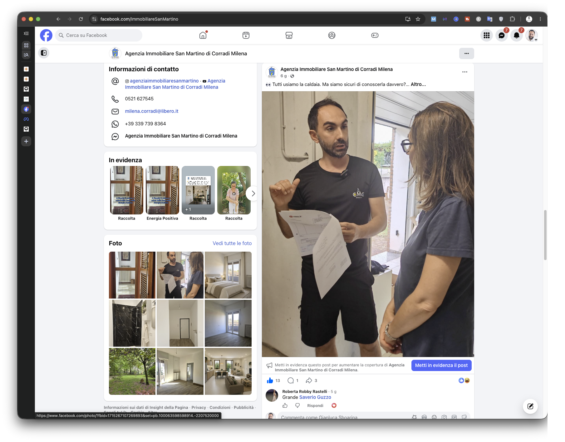 Facebook Immobiliare San Martino — schermata 5 di 11