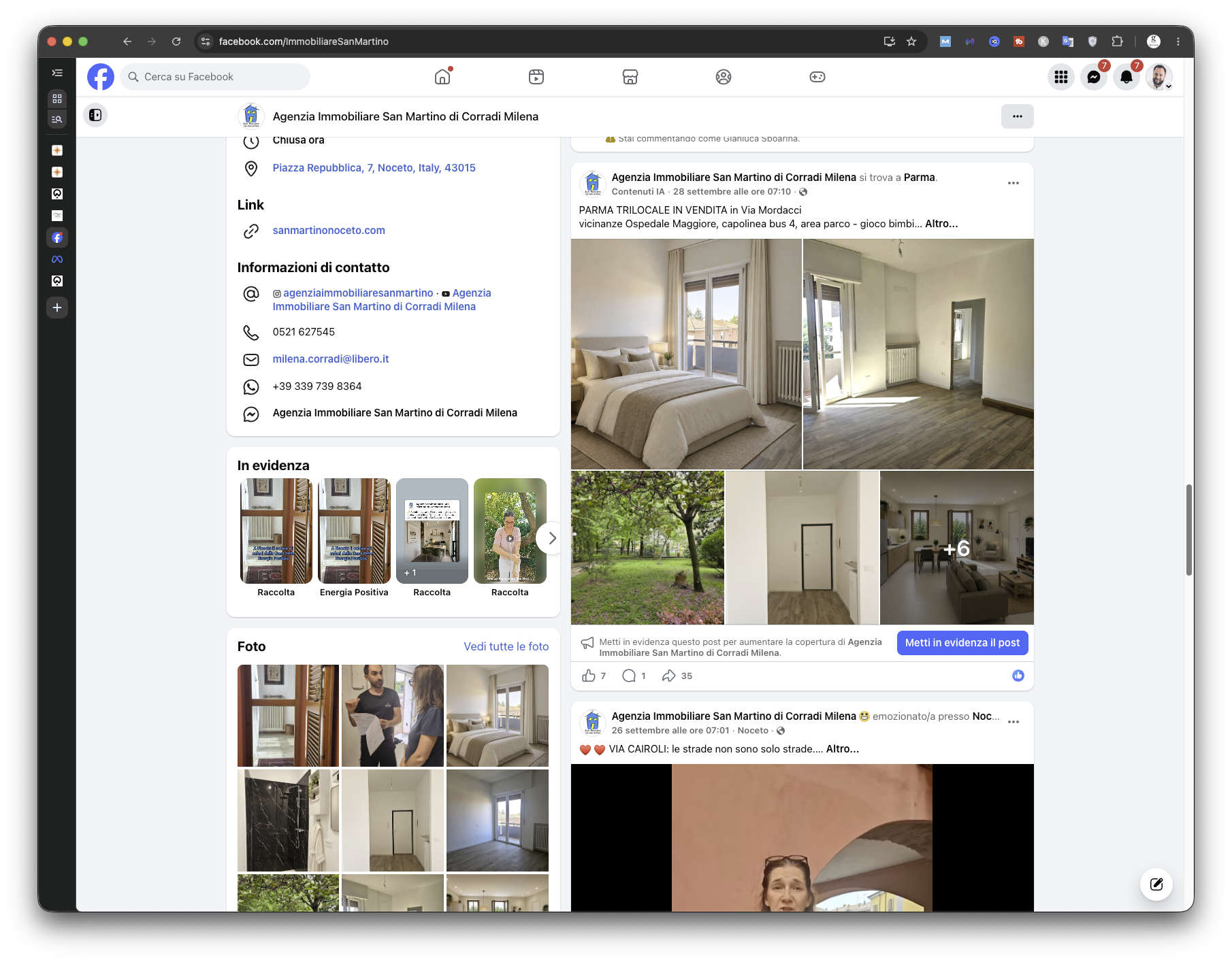 Facebook Immobiliare San Martino — schermata 6 di 11