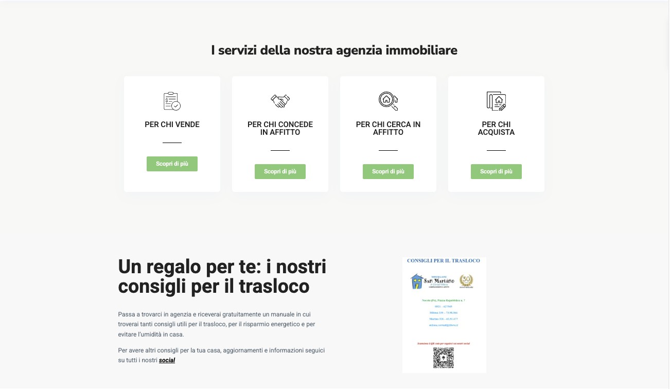 Sito San Martino — servizi e consigli